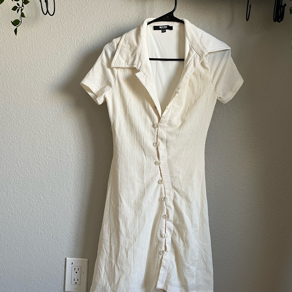 Button up dress from miss Lola’ boutique